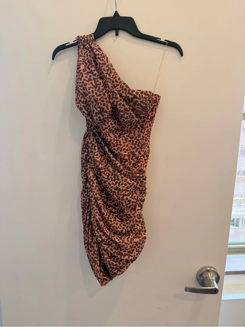 Pink and Chocolate House of CB mini dress - Picture 2 of 3